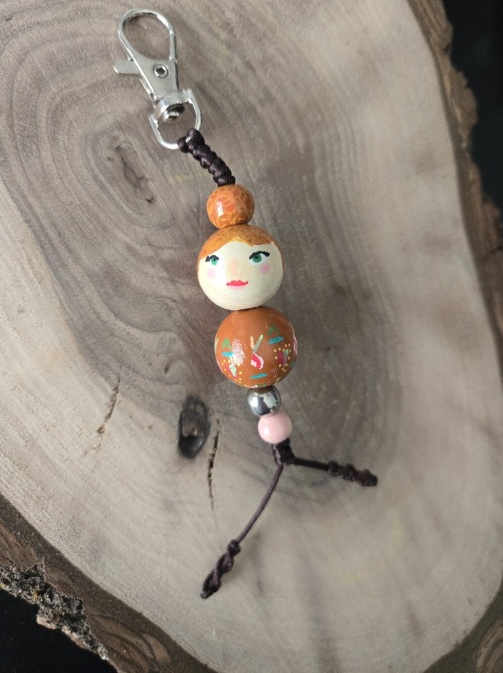 Handmade bag charm / keychain